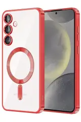 Newface Samsung Galaxy A36 Kross Magneticsafe Kapak - Kırmızı