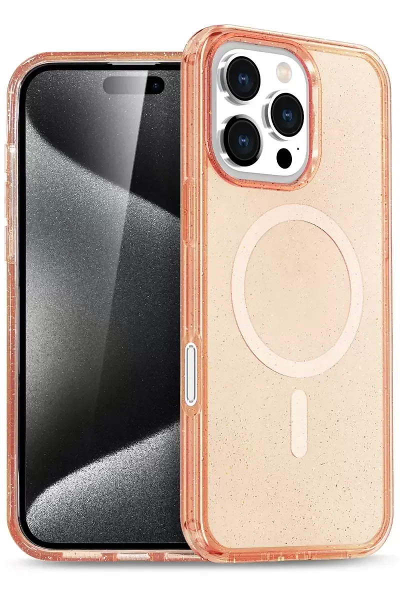 Joko Apple İphone 16 Pro Max Star Magsafe Kapak - Turuncu