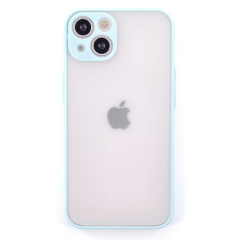 İphone 15 Plus Kılıf Montreal Silikon Kapak - Turkuaz