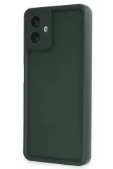 Newface Samsung Galaxy A07 4g Viera Silikon - Koyu Yeşil