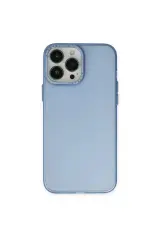 Newface İphone 14 Pro Max Kılıf Modos Metal Kapak - Mavi
