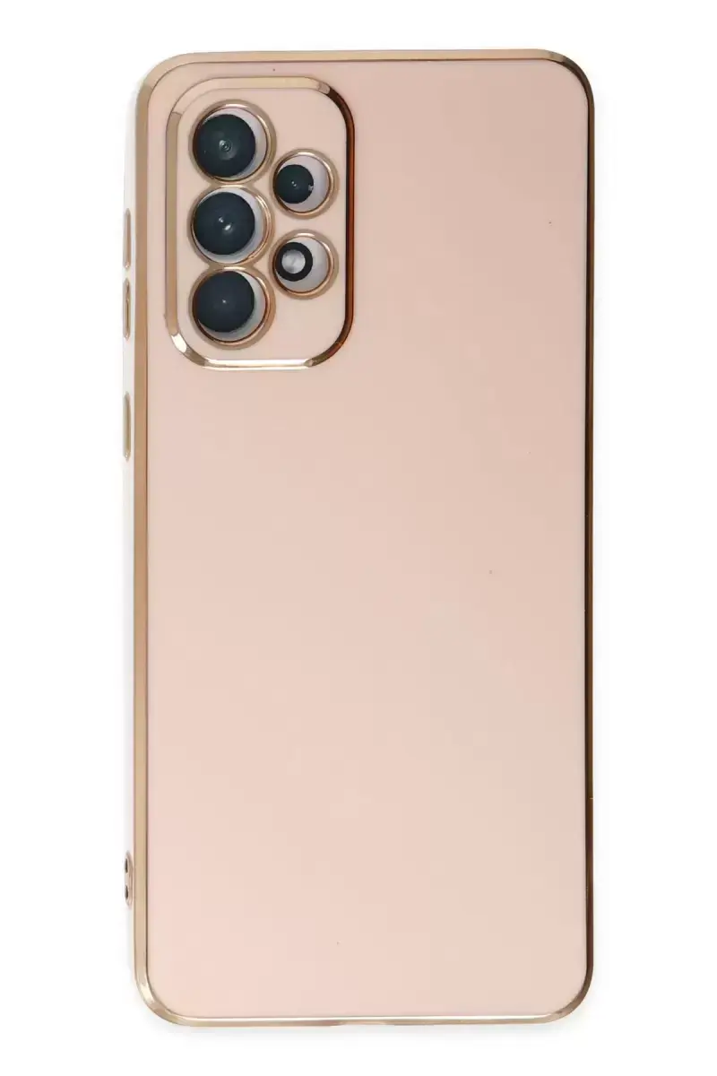 Newface Samsung Galaxy A73 5g Kılıf Volet Silikon - Pembe
