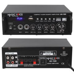 Magicvoice Mv-520 Dijital Karaoke Mikser Amfi