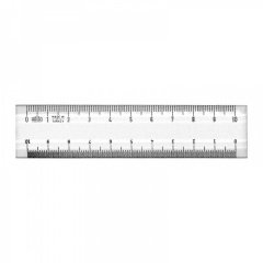 Akrilik Teknik Resim Desimetre Cetvel 10cm