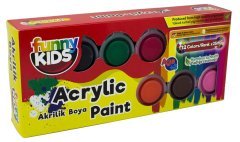 Funny Kids Akrilik Boya Seti 12x25ml