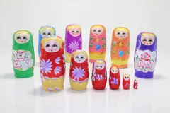 6'lı Ahşap Matruşka Seti