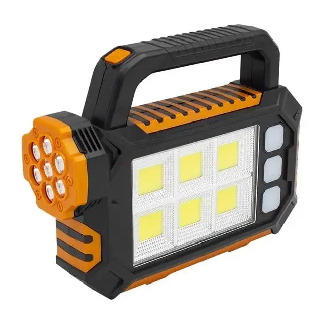 Powermaster Hs-8029-7-b 3 Modlu 6 Cob Ledli Taşınabilir Solar Lamba