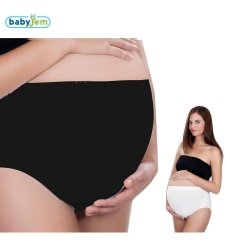 Babyjem Dikişsiz Hamile Külodu Xl Beden Siyah