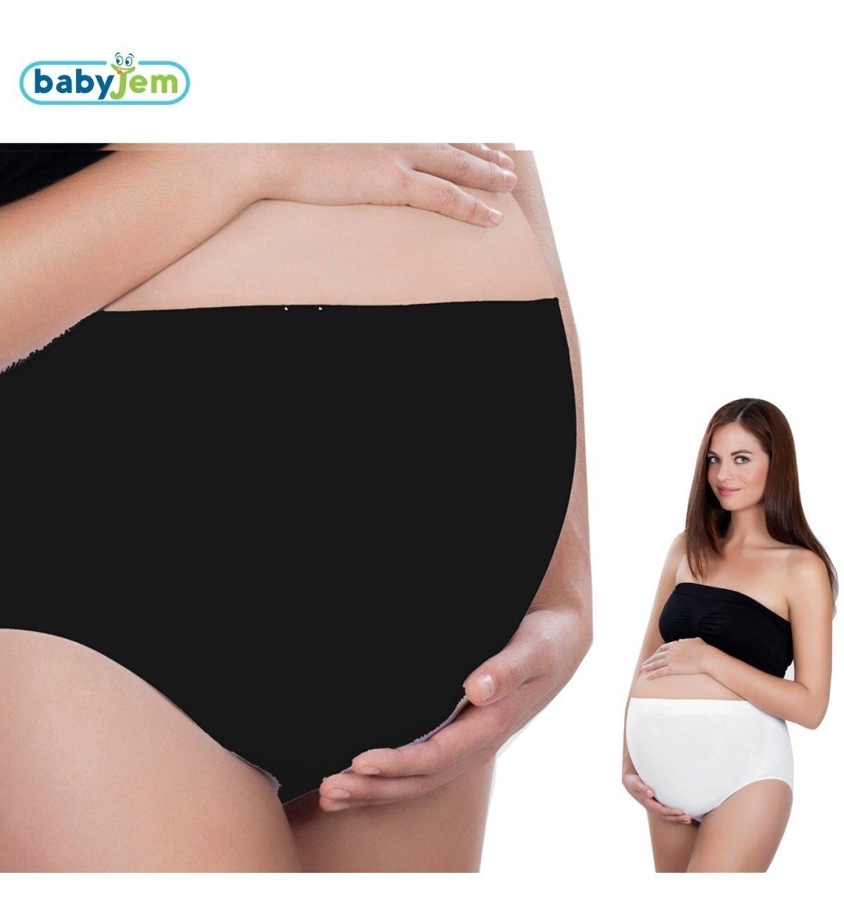 Babyjem Dikişsiz Hamile Külodu Xl Beden Siyah