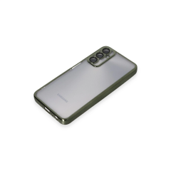Samsung Galaxy A05s Kılıf Razer Lensli Silikon - Yeşil