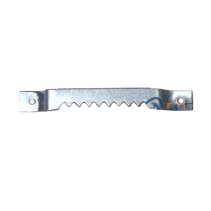 Tırtıklı Timsah Ağız Çerçeve Askı - Büyük, Çinko, 8x57mm, 1 Adet