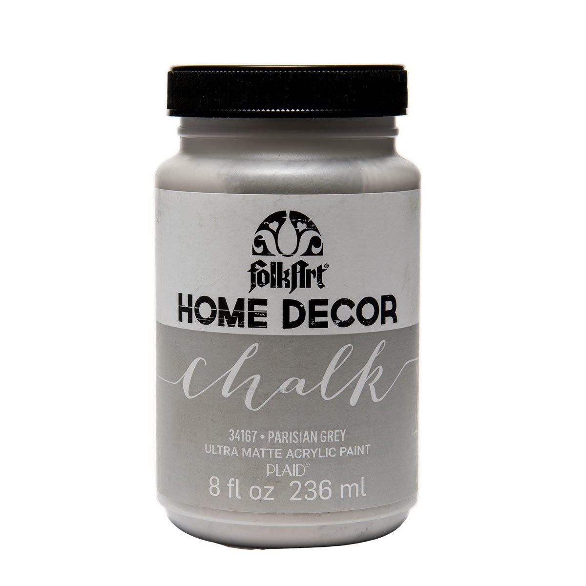 Folkart Chalk - Home Decor 236ml Parisian Grey