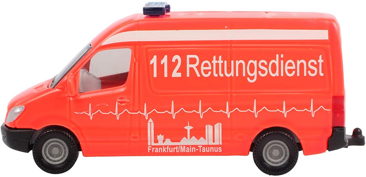 Maket Ambulans 1:76