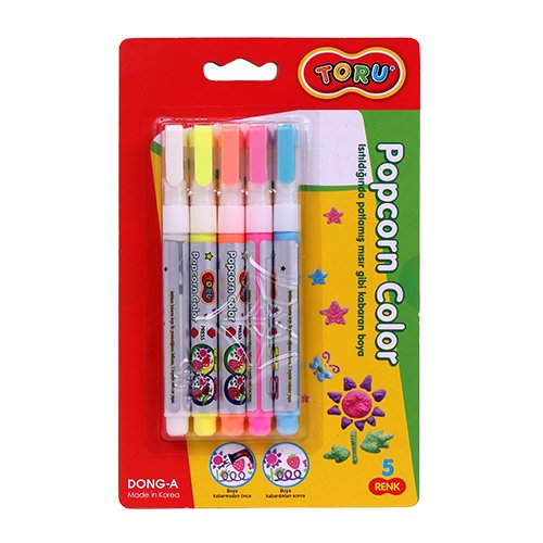 Toru Kabaran Boya Kalem Seti 5 Renk