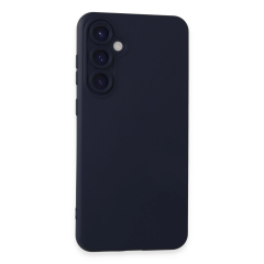 Samsung Galaxy S24 Kılıf Nano İçi Kadife Silikon - Lacivert