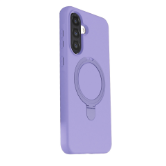 Samsung Galaxy A37 5g Regal Magsafe Standlı Kapak - Lila