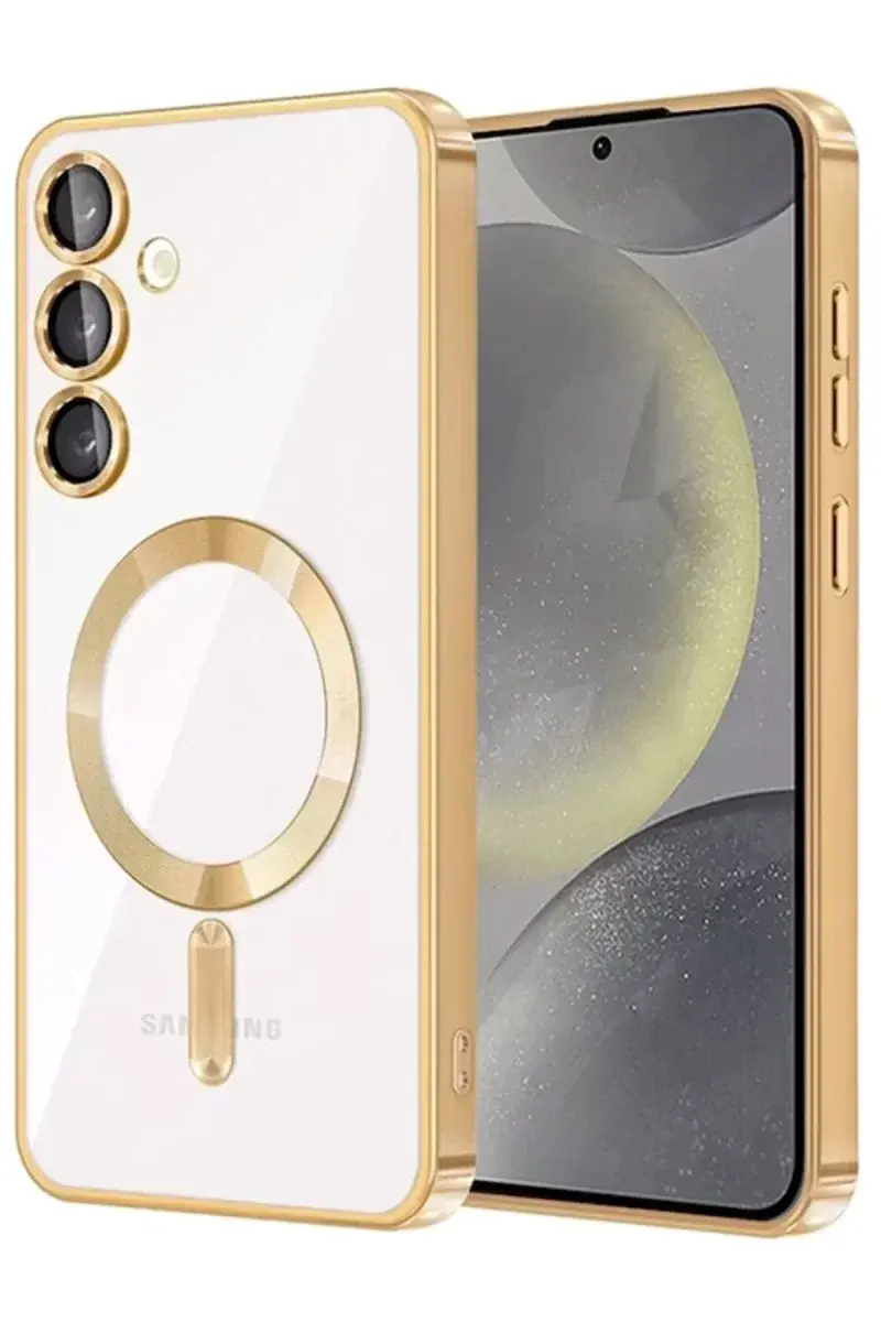 Newface Samsung Galaxy A36 Kross Magneticsafe Kapak - Gold