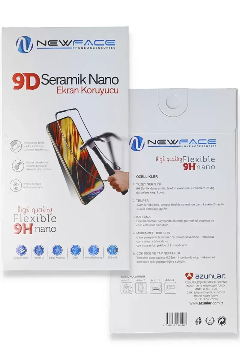 Newface Samsung Galaxy A73 5g Seramik Nano Ekran Koruyucu