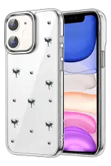 Newface Apple İphone 11 Fiyonk Desenli Kapak - Desen 1