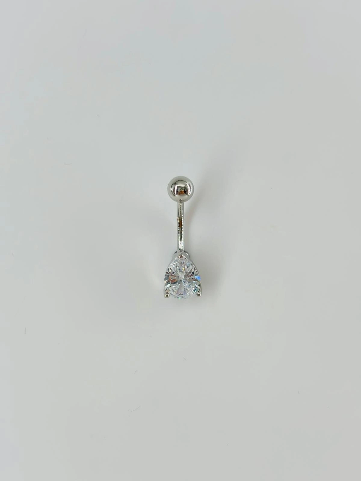 Su Damlası Detaylı Göbek Piercing