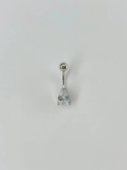 Su Damlası Detaylı Göbek Piercing