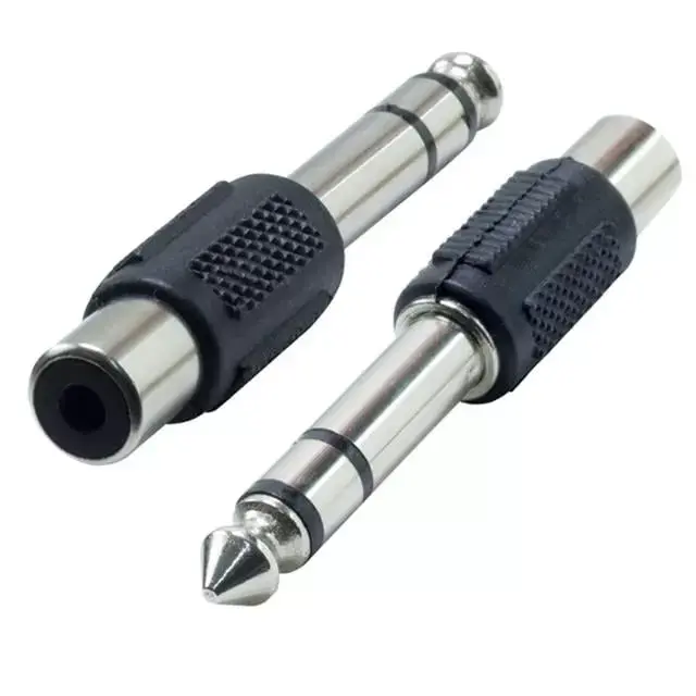 6,3 Mm Stereo Erkek - 1 Tos Dişi Jack