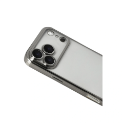 İphone 17 Pro Max Razer Lensli Silikon - Titan Gri