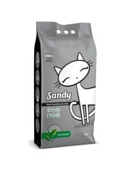 Sandy Sodyum Bentonit Ultra Topaklaşan Kokusuz Doğal Kedi Kumu 10 kg