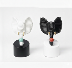 Özel Tasarım Polyester Fil Büstü