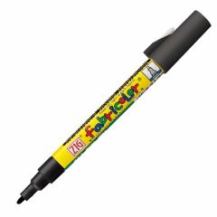Fabricolor Twin - Çift Uçlu Kumaş Kalemi - Black