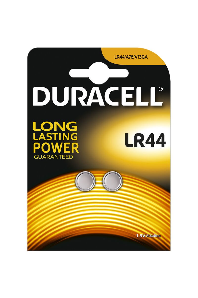 Alkali Düğme Pil 1,5 Volt N:Lr44A76 2'li