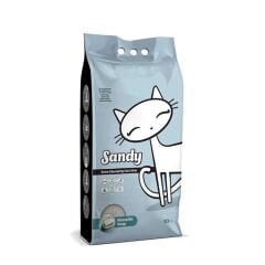 Sandy Sodyum Bentonit Ultra Topaklaşan Sabun Kokulu Doğal Kedi Kumu 10 kg