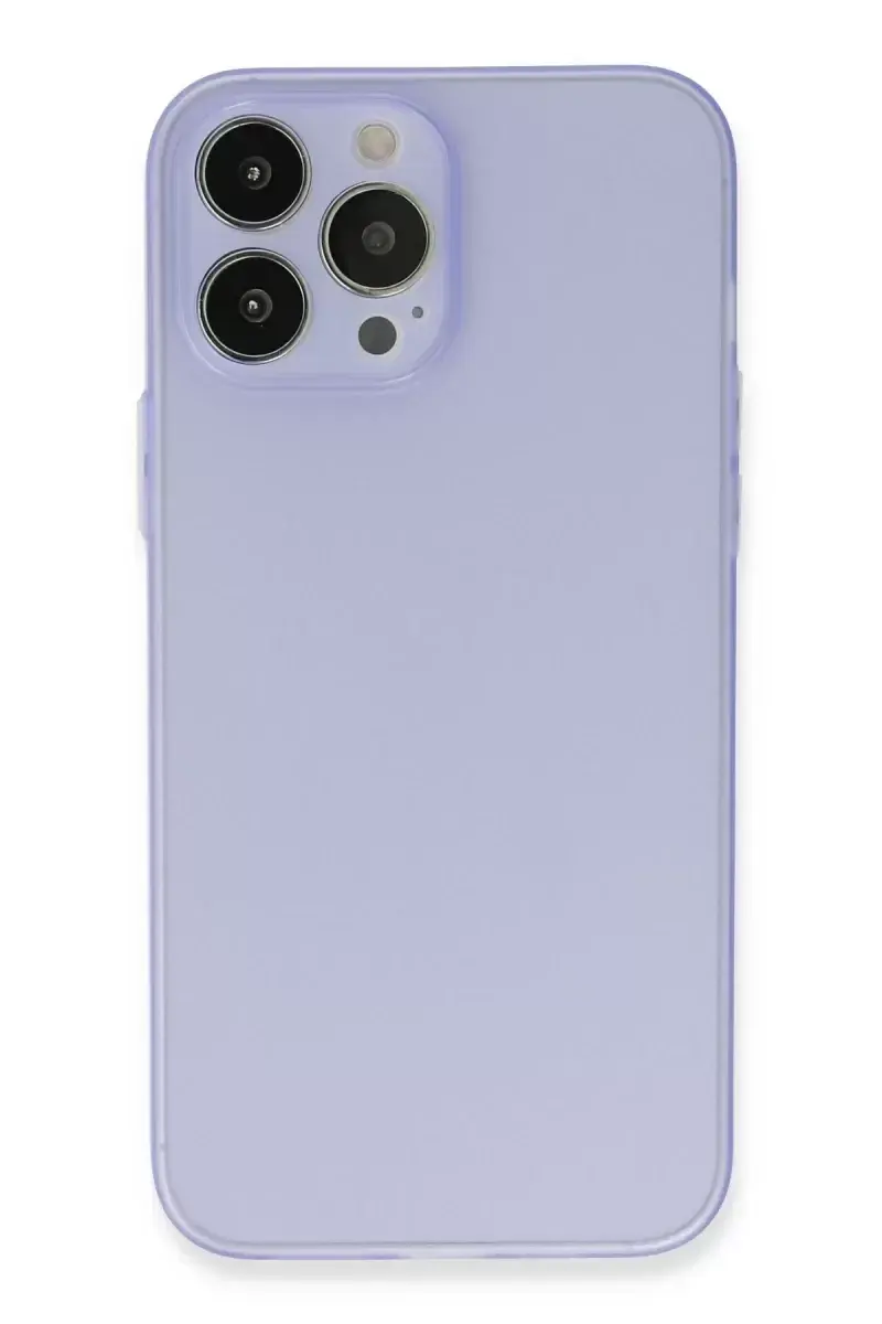 Newface Apple İphone 13 Pro Kılıf Puma Silikon - Mor