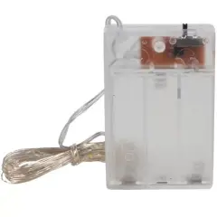 Powermaster Pilli Rgb 4 Renkli Yanıp  Sönen 10 Metre Kablolu Bağ Led