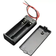 Powermaster  2'li Aa Kapaklı Switch'li Pil Yuvası (ıc-233c