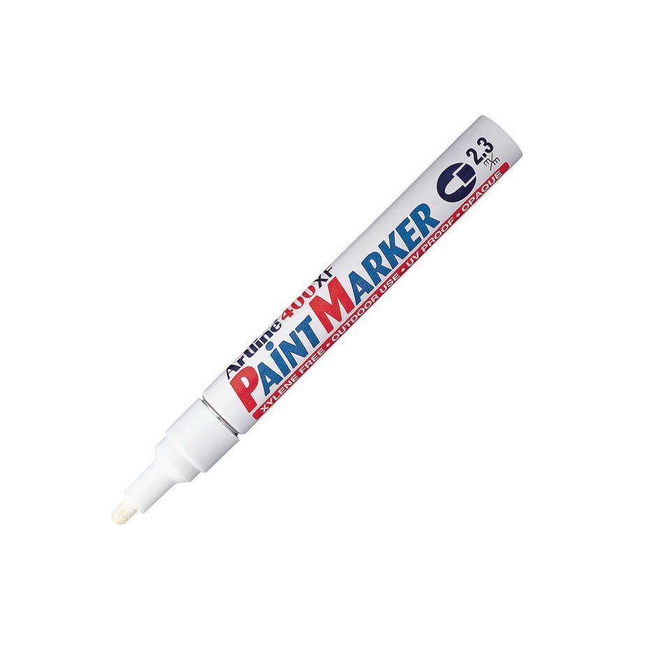 Ex-400Xf Beyaz Yuvarlak Marker Kalem 2.3mm