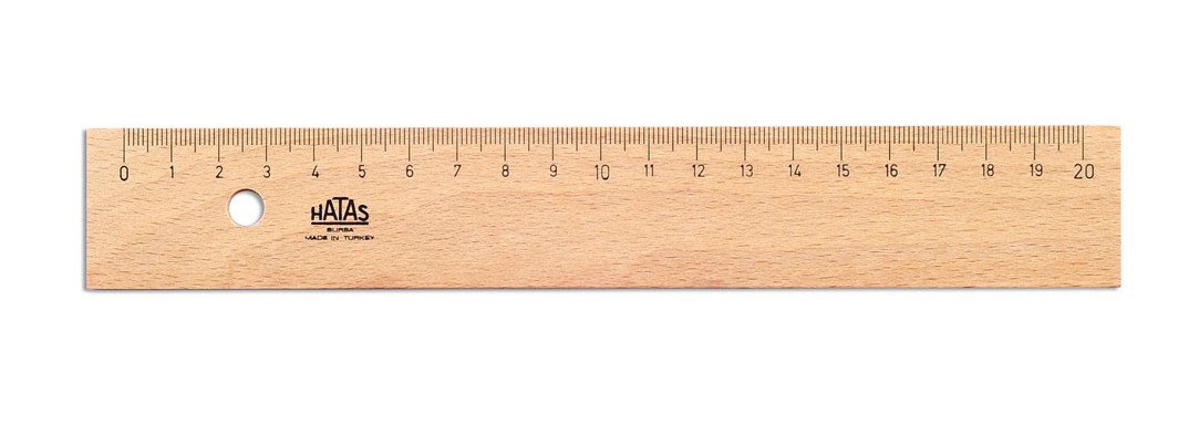 Ahşap Cetvel 20cm