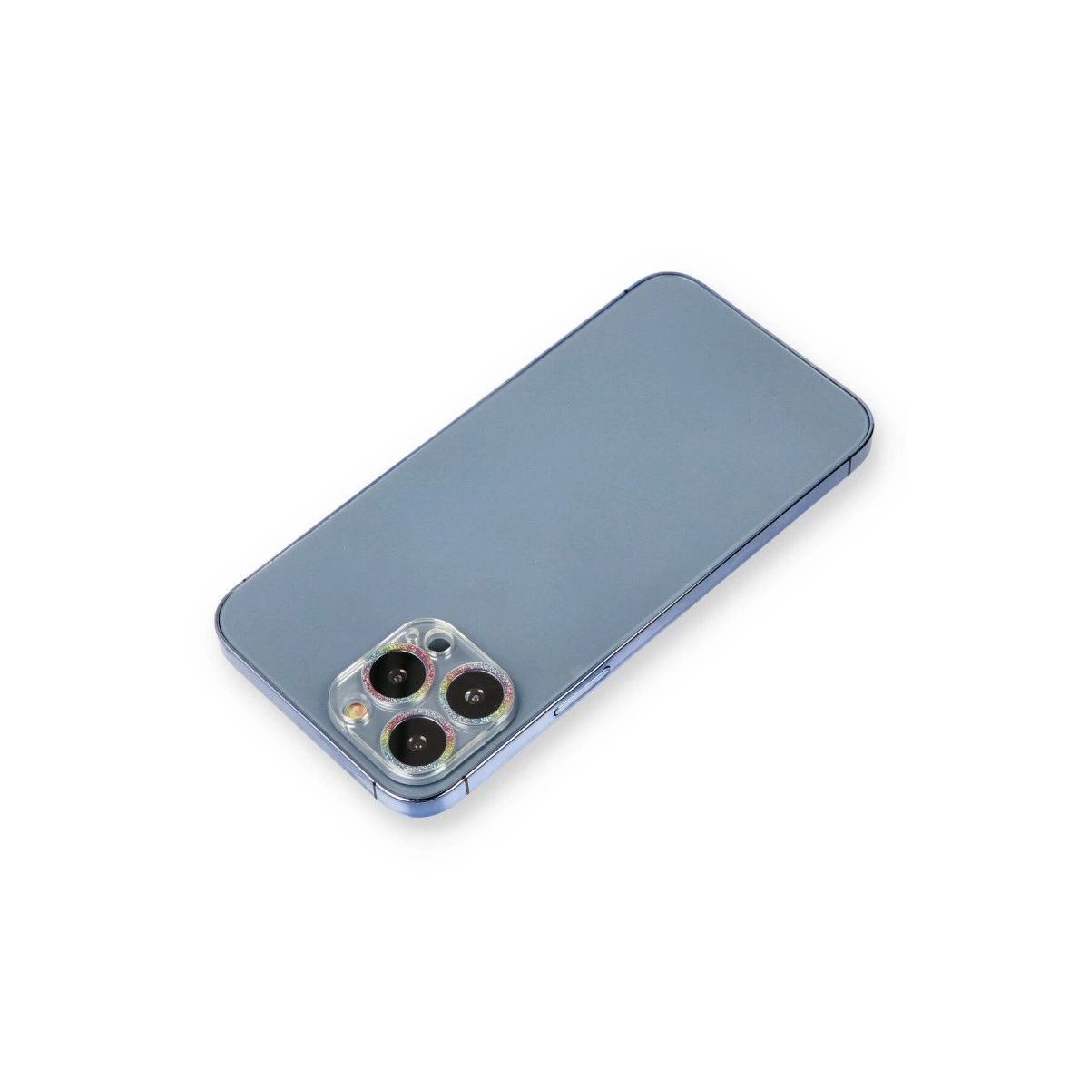 İphone 13 Pro Shine Kamera Lens Koruma Cam - Rainbow