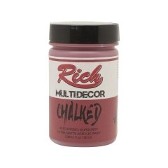 Multidecor Chalked Akrilik Boya - 100cc - Bordo - N:4532