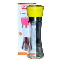 Tuz Karabiber Cam Değirmeni Uzun Sarı