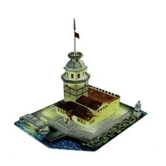 3 Boyutlu Puzzle - Kız Kulesi Ledli