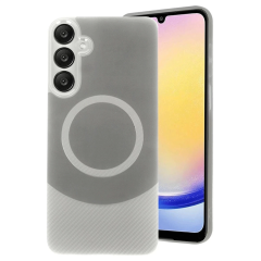 Samsung A36 Kılıf Maya Karbon Kapak - Gri