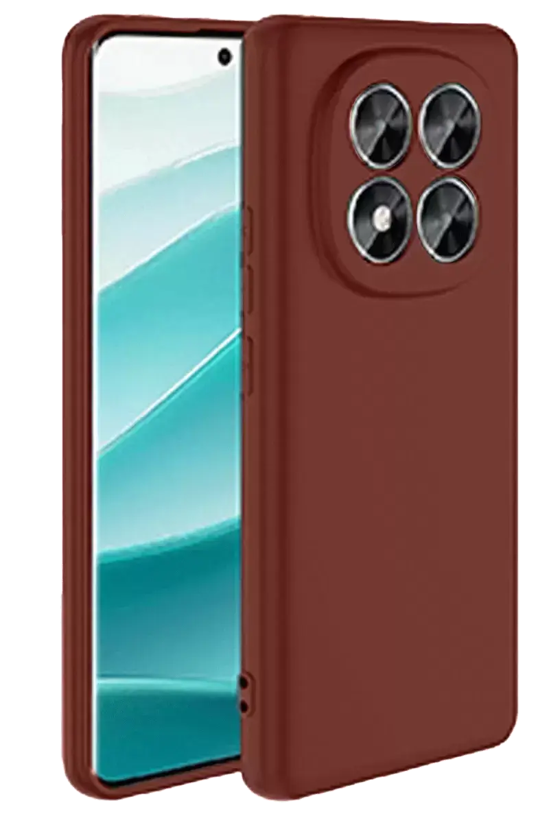 Newface Xiaomi Redmi Note 14 Pro 5g Kılıf First Silikon - Bordo