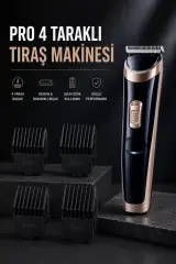 Paslanmaz Çelik Bıçaklı Hassas Çelik Bıçaklı Tıraş Makinesi