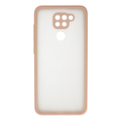 Xiaomi Redmi Note 9 Kılıf Montreal Silikon Kapak - Pembe