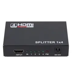 Rose Hdmı-104 1080i-1080p 3d 1x4 Port Hdmı 1.4v Dağıtıcı Splitter Çoklayıcı