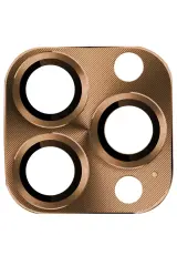 Newface İphone 16 Pro Max Pers Alüminyum Kamera Lens - Desert