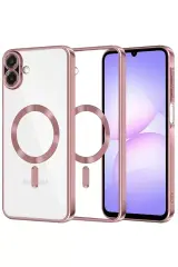 Newface Samsung Galaxy A07 4g Kross Magneticsafe Kapak - Rose