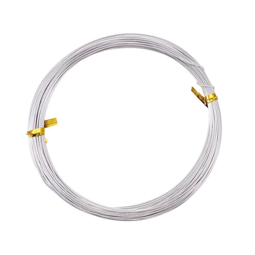 Alüminyum Gümüş Tel 0,8mm 6 Metre