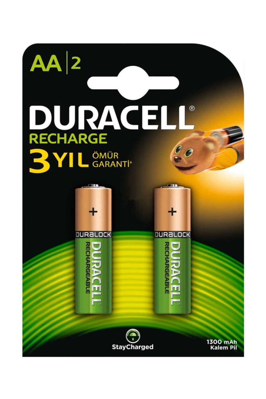AA Şarj Edilebilir Kalem Pil - 1.2 Volt 1300mAh- 2 Adet